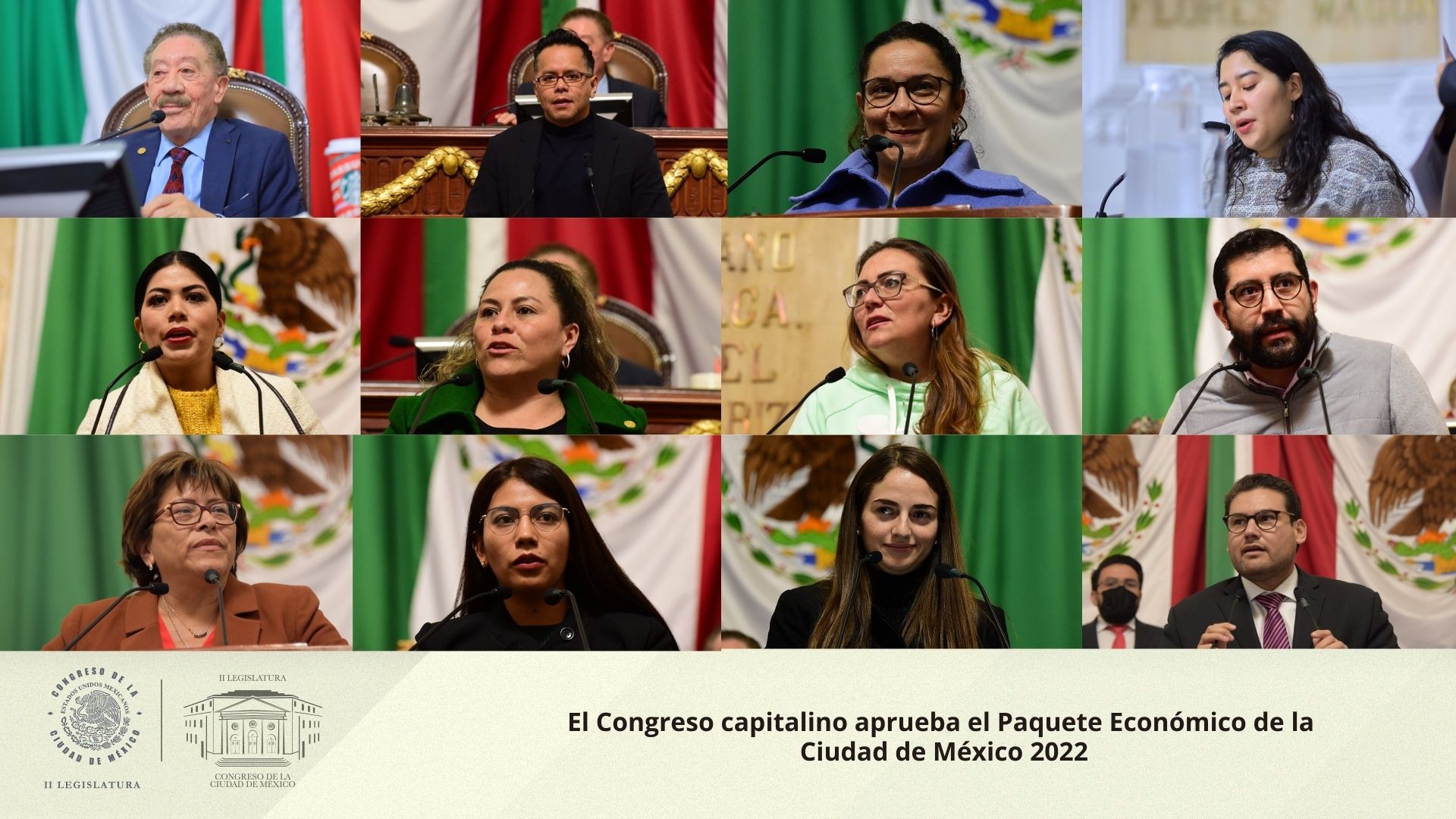 El Congreso capitalino aprueba el Paquete Económico de la Ciudad de México 2022