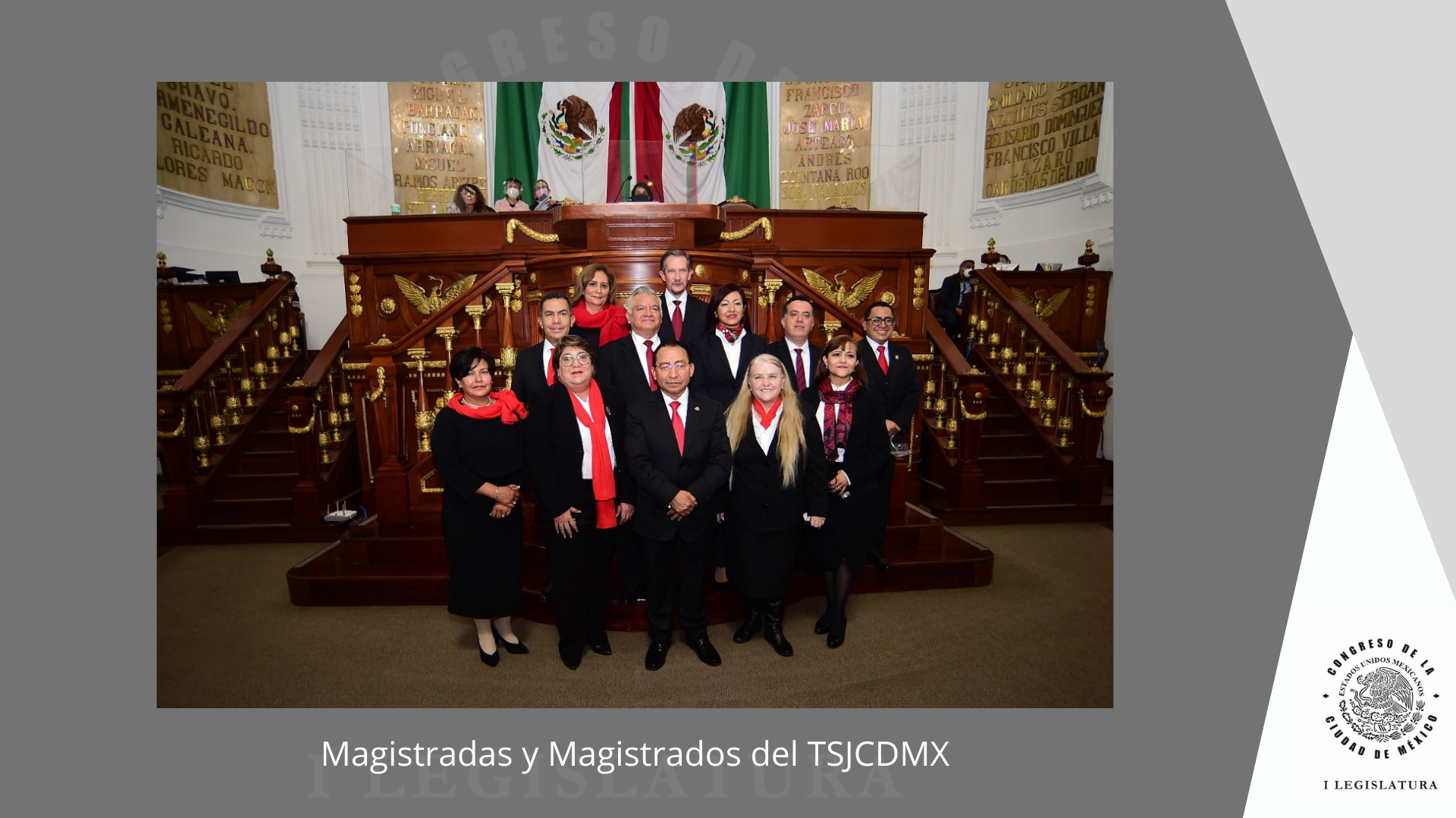 Aprueba Congreso CDMX nombramientos de Magistradas y Magistrados del TSJCDMX
